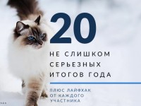20 ёмких итогов года (и полезная фишка от каждого участника)